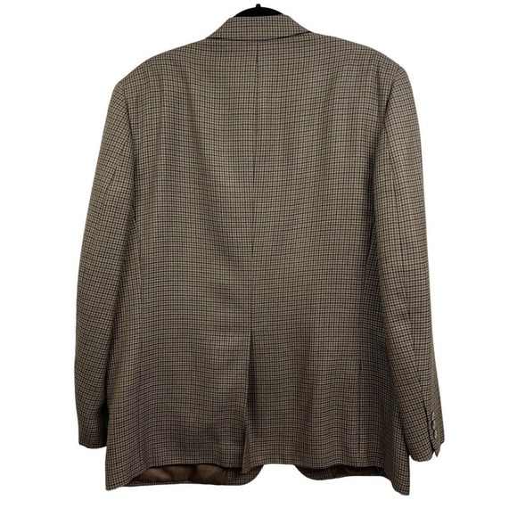 Bert Pulitzer Sports Coat Blazer Jacket Houndstooth 2 Button Vented Men Sz 42R - Picture 6 of 7